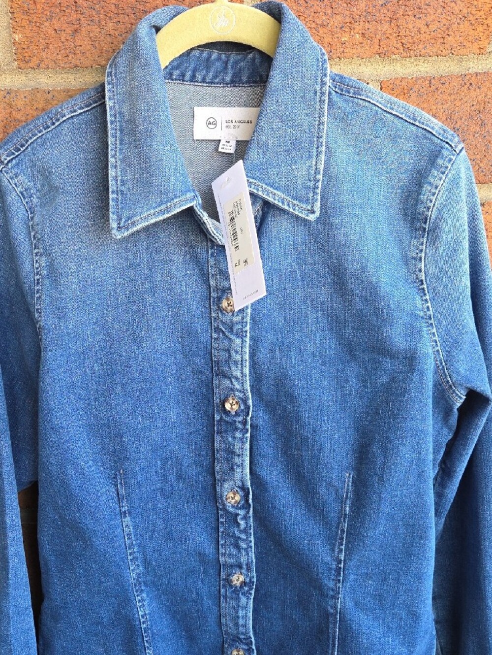 Ag Adriano Goldschmied Denim Shirt Jacket - Picture 5 of 10